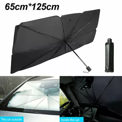 Accessories Car Windshield Sun Shade Umbrella Front Window Visor Cover Protector • $17.99