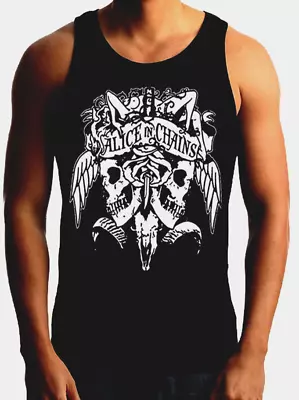 ALICE IN CHAINS NUTSHELL Heavy Metal Band Black Tank Top • $12.99