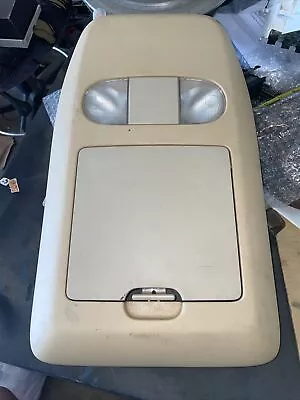 2004-2008 Ford F150 Overhead Console Map Dome Storage Cubby Bin Parchment Tan • $50