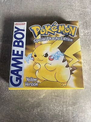 Pokemon Yellow Version - Gameboy Color - Tested & Working - UK Seller! • £49.99