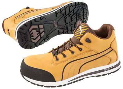 $177.69 • Buy Puma Dash Lightweight Composite Toe Safety Shoes Wheat
