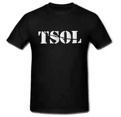 TSOL Band Band Logo Punk Rock Hardcore Music Small-5XL US Seller • $15.99