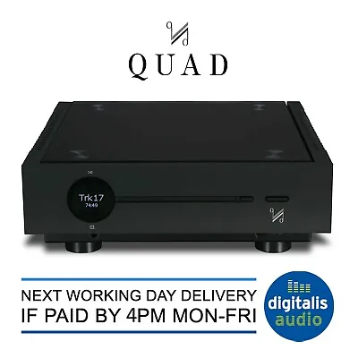 QUAD Artera Solus Integrated Amplifier CD Transport DAC Hi-Fi System - Black • £1599.95