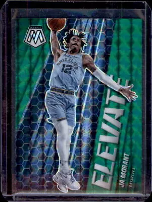 2020-21 Panini Mosaic #13 Ja Morant Elevate Mosaic Green • $5.75