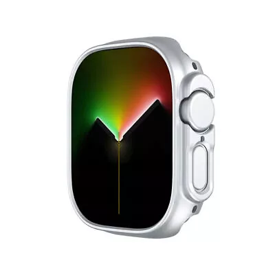 $11.68 • Buy Stainless Steel IWatch Band+Hard PC Bumper Case For Apple Watch 8 7 6 Ultra 49mm
