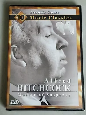 Alfred Hitchcock 10 Movie Classics Master Of Suspense DVD  • $5