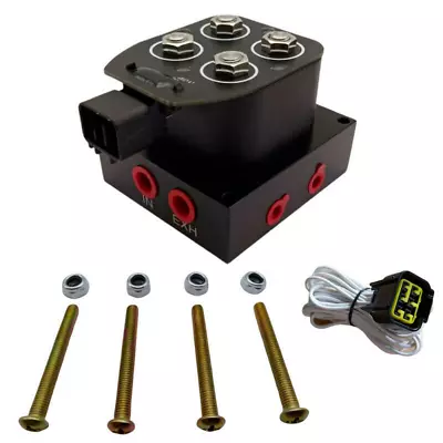 $63.99 • Buy Auto Solenoid Valve Air Ride Suspension Manifold Valve Block Truck 0-300 Psi