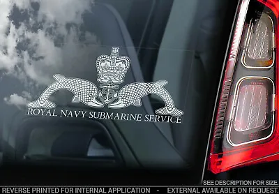 Royal Navy Submarine Service - Car Sticker - Armed Forces Army Window Decal -V01 • £3.99