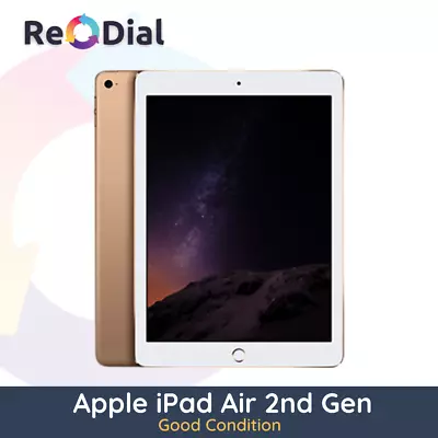 Very Good Refurbished Apple IPad Air 2nd Gen (2014) Wi-Fi • $175