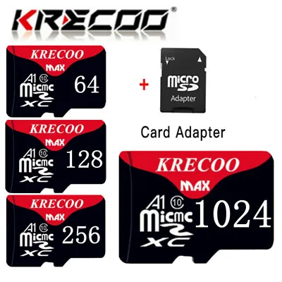 Ultra Micro SD Memory Card 1024GB 256GB Class 10 U3 Flash TF Card For Dash Cam • $19.39