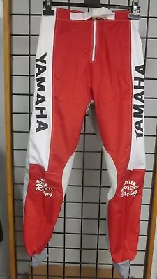 NOS Vintage Mr. Motorcycle Racing Motocross VMX Made In USA Yamaha Men's Pants • $99.99