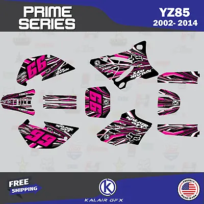 Graphics Kit For Yamaha YZ85 (2002-2014) YZ 85 Prime Series - Pink • $146.05