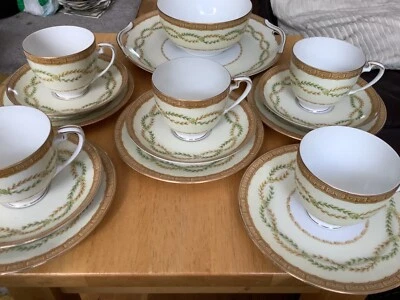 £25 • Buy Vintage Noritake 16 Piece Part Tea Set (  Marked Foreign )