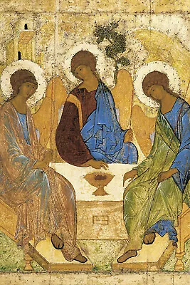 £64.95 • Buy Andrei Rublev - Trinity Three Icons (1425) - Painting Photo Poster Art Print