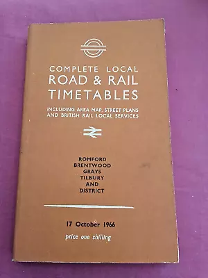 London Transport Complete Local Road And Rail Timetables. October 1966 FREE POST • £8.25