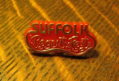 Suffolk VA Peanut Fest Vintage Lapel Pin - Virginia USA Festival Souvenir Badge • $19.99