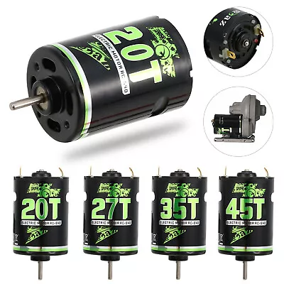 20T 27T 35T 45T 540 Brushed Motor Waterproof For 1:10 RC Crawler Axial SCX10 • $15.63