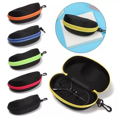 $3.95 • Buy Portable Eye Glasses Hard Case Zipper Box Sunglasses Eyewear Protector