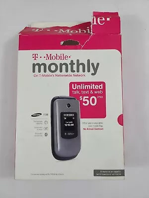 Samsung SGH-T139 (T-Mobile) 3G GSM Cell Phone - Blue Not Tested • $19.95