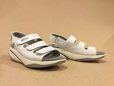 MBT Tatuna 5 White Leather Sandal ART.#700652-513 W 38 US 7-7.5  • $34