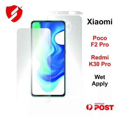 Xiaomi Redmi Poco F2 Pro K30 Pro Screen Protectors Anti-Scratch Skin Wrap Dual • $13.95