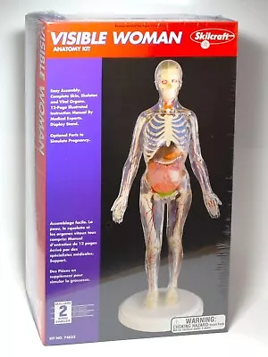 Skilcraft 74623 The Visible Woman Anatomy Figure Plastic Model Kit • $28.96