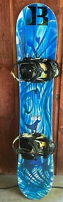 Burton Nug Snowboard 146cm W/Burton Cartel Bindings MD • $530