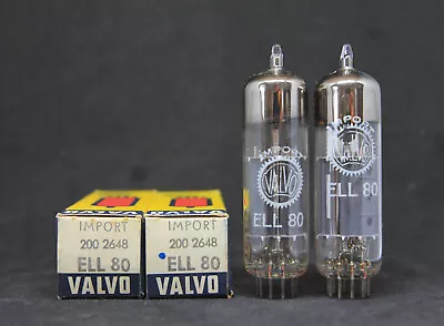 Valvo ELL80   -  Matched Pair       NOS • $110