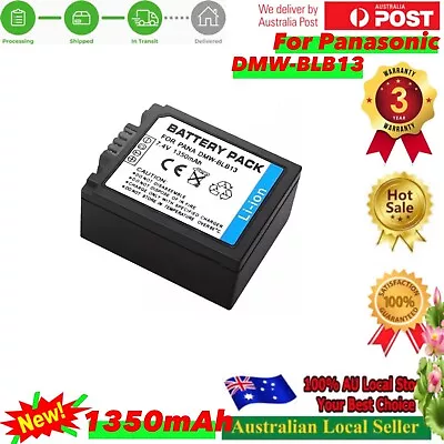 Battery PoA DMW-BLB13 For Panasonic Lumix DMC-G1 DMC-G1A DMC-G2 DMC-G2A DMC-G10 • $37.60