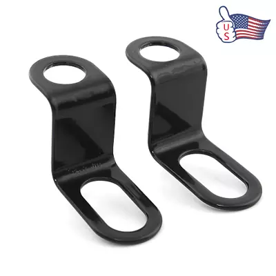 Motorcycle Black Metal Speedometer Meter Gauge Sensor Bracket Mounting Universal • $9.99