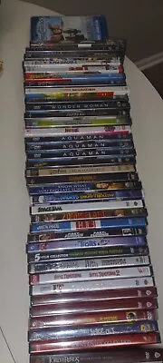 Bulk Lot 42  Brand New Sealed Dvd Blu Ray Collection Look  Movies • $84.95