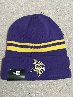 Minnesota Vikings Football Winter Hat Cap NWT New Era Adult 1 Size • $9.99