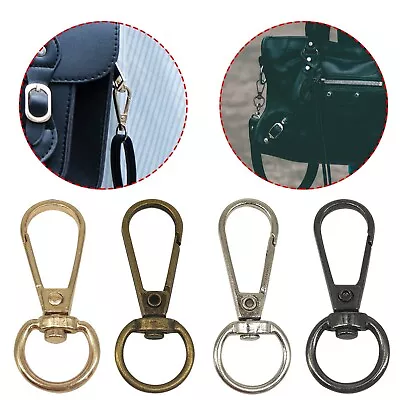 Lobster Clasp Swivel Trigger Clips Snap Clasps Leather Keychain Handbags 1-20pcs • £2.45