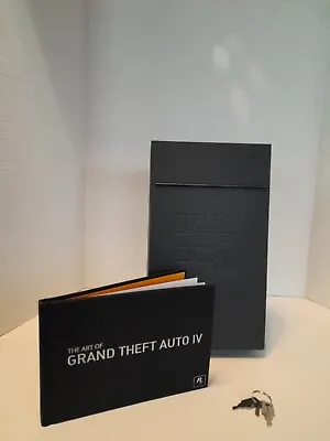 Grand Theft Auto IV Metal Bankers Lock Box & Art Book + Keys . Please Read Desc. • $24.99