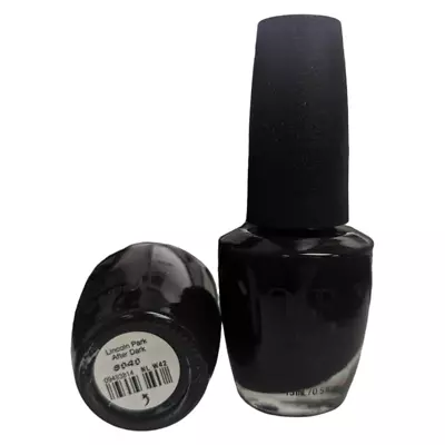 OPI Nail Lacquer -  Lincoln Park After Dark  0.5 Fl Oz - Midnight Purple NL W42 • $8.89