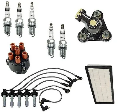 For Volvo 850 93-97 Ignition Tune Up Kit W/ NGK Iridium Spark Plugs Cap Rotor • $276.90