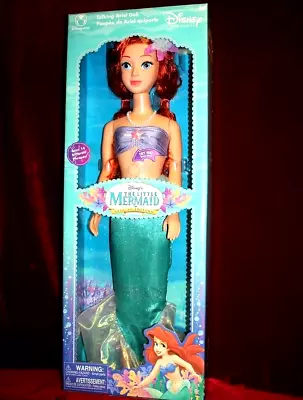 Rare Disney Store Little Mermaid Talking Ariel 38  My Life Size Doll Princess • $595