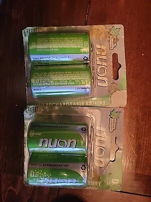 Nimh 1.2v 3000 Mah 'D' Batteries 2 Packs Of 2 • $7.99