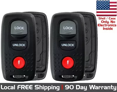 2x New Quality Replacement Key Fob Remote SHELL / CASE For Select Mazda Vehicles • $14.95