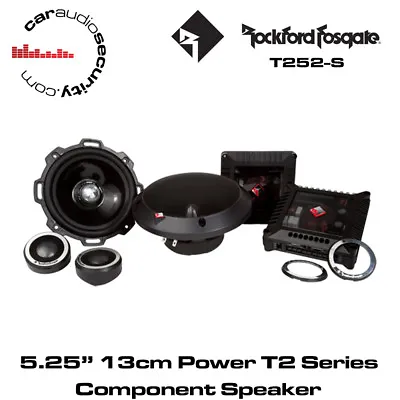  Rockford Fosgate T252-S - 5.25  Aluminium 2-Way Component Speaker System  • $405.71