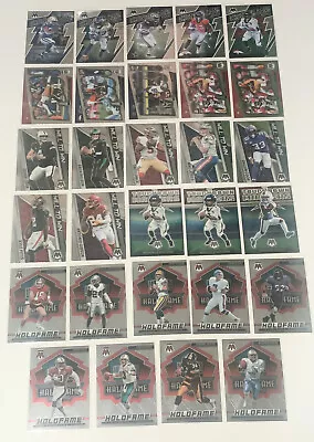 2022 Mosaic Football Inserts You Pick Holo Fame Thunder Lane Will To Win RC's • $0.99