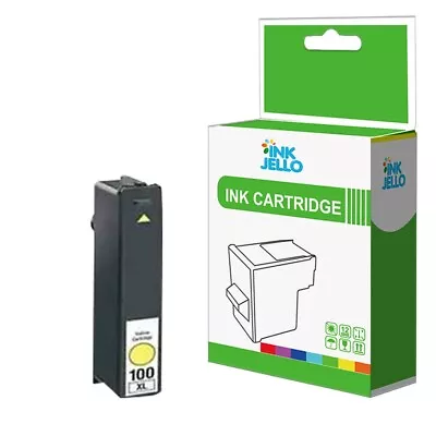 Yellow Ink Cartridge For Lexmark LM100 Prevail Pro 705 Prospect Pro 202 205 • £5.48