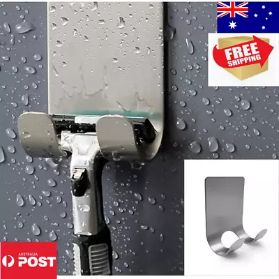 1PC Razor Holder Bathroom Razor Hook Stainless Steel Shaver Shelf  • $8