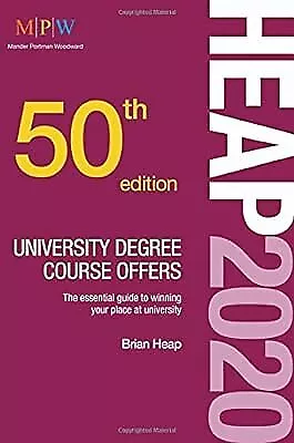 HEAP 2020: University Degree Course Offers Brian Heap Used; Good Book • £2.98