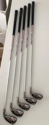 $350 • Buy Ladies PING Faith Irons Golf Clubs 7,8,9,PW,SW (5 Clubs) Ultra Light Shafts