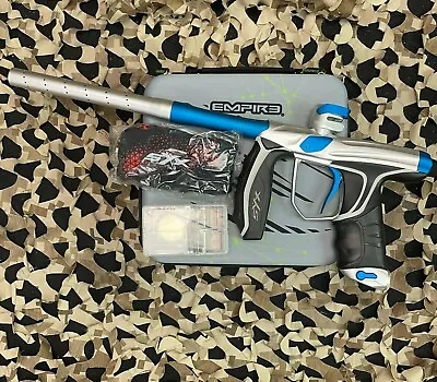 NEW Empire Axe SYX 1.5 Paintball Gun - Dust Silver/Blue • $699.95