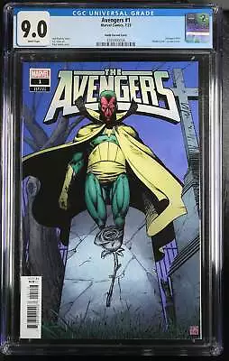 Avengers #1i Marvel (2023) CGC 9.0 VF/NM 1:50 Smith Hidden Gem Graded Comic • £28.11