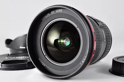 [NEAR MINT]Canon EF 16-35mm F/2.8 L USM Wide Angle Zoom Lens ｗ/Hood From Japan • £388