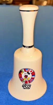 Walt Disney World Epcot Center Souvenir Porcelain Bell Flags Of World Countries • $8.99