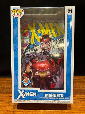 Funko Pop! Magneto X-Men #1 (1991) Comic Cover Vinyl Figure With Case #21 • $32.95